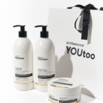 Подарочный набор YOUtoo: шампунь, кондиционер и маска для волос в белой подарочной сумке — YOUtoo