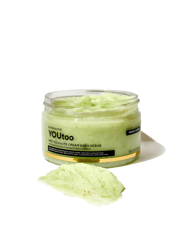 Антицеллюлитный кремовый скраб GREEN COFFEE