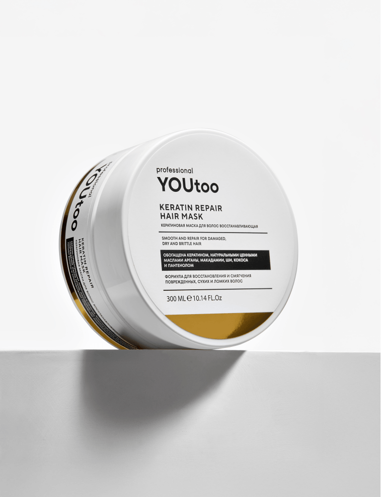 Кератиновая маска для волос восстанавливающая