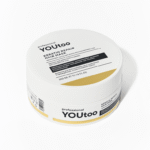 Кератиновая маска YOUtoo Keratin Repair Hair Mask 300 мл в белой круглой банке на белом фоне — YOUtoo