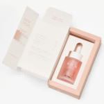 Сыворотка SUPER SERUM 5IN1 YOUtoo в розовом флаконе и в открытой подарочной коробке — YOUtoo