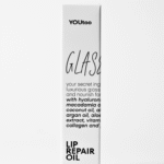 Белая картонная упаковка масла-блеска GLAZE ME! Lip Repair Oil YOUtoo — YOUtoo